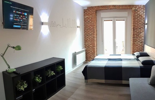 Embajadores Apartamento | ****Studio Centre-La Latina-Sol-WiFi, A/C****