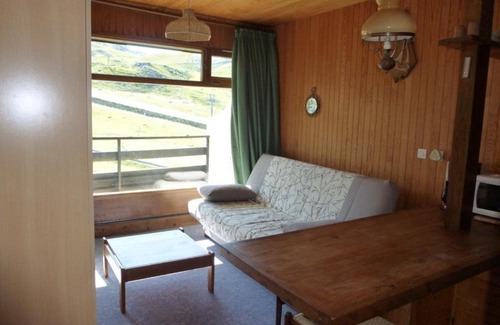 Arette Apartamento | Studio cosy 4 pers, accès direct pistes, balcon, casier à skis - FR-1-602-15