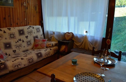 Cohennoz Apartamento | Studio cosy 4 pers, rez-de-chaussée, bien équipé, Crest-Voland, proche pistes, parking inclus - FR-1-733-109
