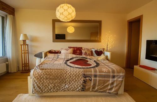 Montana Apartamento | Studio cosy au calme avec terrasse vue sur Alpes