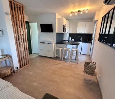 Le Couchant Apartamento | Studio Cosy en bord de mer