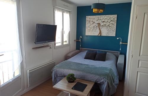 Meaux Apartamento | Studio cosy, Meaux centre, Disney-Paris, proche gare et activités
