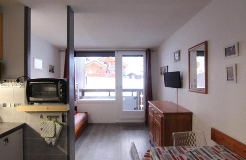 Bergers Apartamento | Studio cosy pour 5 pers. à 100m des pistes - Balcon sud, animaux acceptés, près commerces - Alpe d'Huez - FR-1-405-64