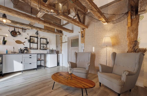 Barlt Villa | Studio "Die Kajüte" con terraza y jardín privados
