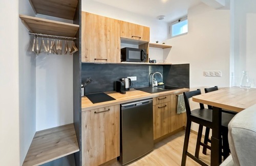 Mesnil-Val-Plage Apartamento | Studio Douceur Marine (5min walk from the sea)