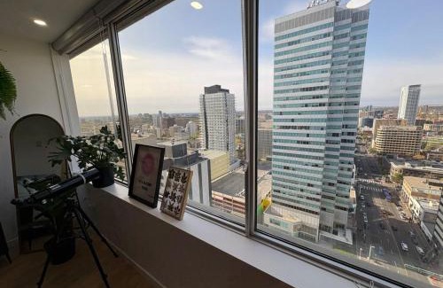 Downtown Edmonton Apartamento | Studio Downtown , Rodgers Views, AC, Heated Free Underground Parking