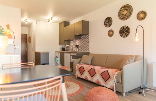 Andernos-les-Bains Apartamento | Studio Du Port 30 vue bassin et port ostréicole avec piscine