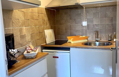 Brison-Saint-Innocent Apartamento | Estudio-Baño privado con bañera-Le Revard