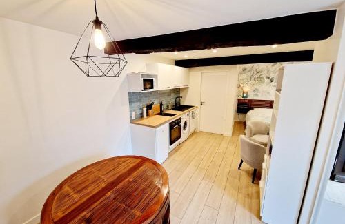 Cailloux-sur-Fontaines Apartamento | Studio fonctionnel avec Wi-Fi idéal séjour Pro ou à deux