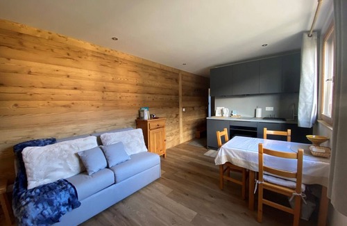 Cohennoz Apartamento | Estudio 3 pers, Cernix: cerca de pistas, terraza, parking
