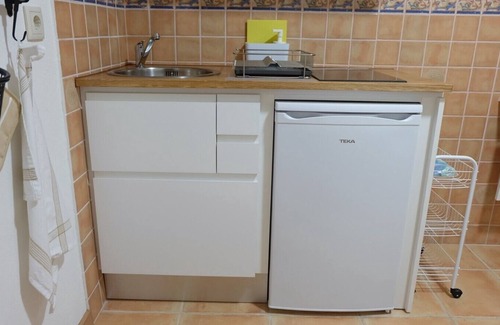 Olhao Apartamento | Estudio para dos huéspedes con patio/terraza, aire acondicionado y wifi