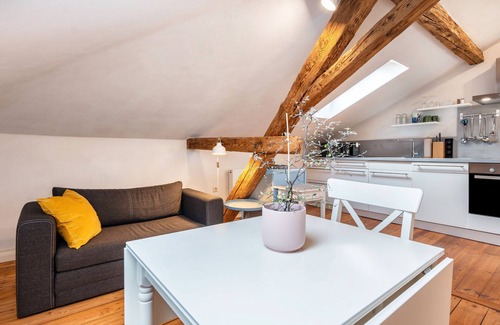 Bad Rappenau Apartamento | Estudio 'Fuchsbau' con jardín compartido y Wi-Fi