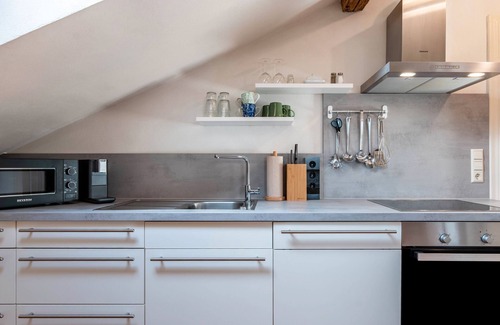Bad Rappenau Apartamento | Estudio 'Fuchsbau' con jardín compartido y Wi-Fi