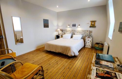 Cayeux-sur-Mer Apartamento | Studio "Gris galet" au 2ème étage, à 200M de la plage