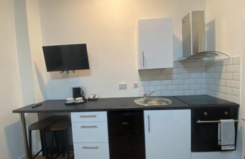 Bolton Apartamento | Studio in bolton town, short stay studio 9