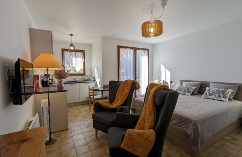 Greoux-les-Bains Apartamento | Studio - Jardins de Cybèle - Gréoux-les-Bains