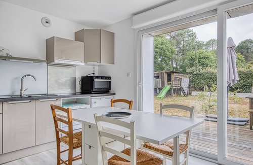 Lege-Cap-Ferret Apartamento | Estudio Judicaelle con terraza y jardín compartido – Comodidad y tranquilidad en Lège-Cap-Ferret