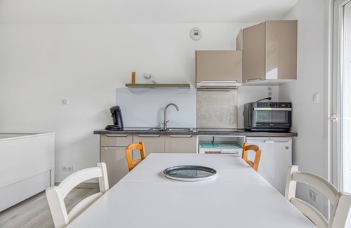 Lege-Cap-Ferret Apartamento | Estudio Judicaelle con terraza y jardín compartido – Comodidad y tranquilidad en Lège-Cap-Ferret
