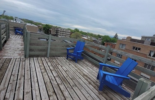 De Lorimier Apartamento | Studio meublé 2½ – 30 jours min. | Plateau/Rosemont | Idéal étudiants (101)