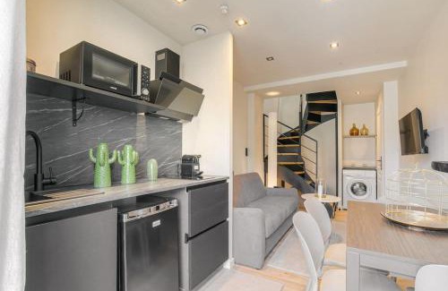 Buers Apartamento | Studio moderne et équipé en duplex, Villeurbanne