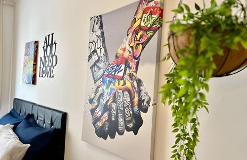 Gonzaga Apartamento | Studio no Coração do Gonzaga beira mar