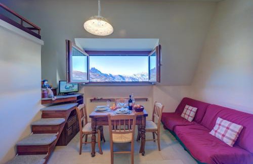 Sauze d'Oulx Apartamento | Studio Placide Mountain View - Happy Rentals