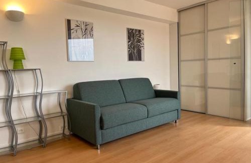 Anglet Apartamento | Studio spacieux 40m² à Anglet : proche plage, piscine, golf, pour 4 pers avec parking et wifi - FR-1-239-685