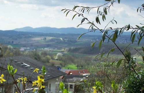 Ettenheim Apartamento | Estudio 'Unterschütz' con vistas a la montaña, terraza privada y Wi-Fi
