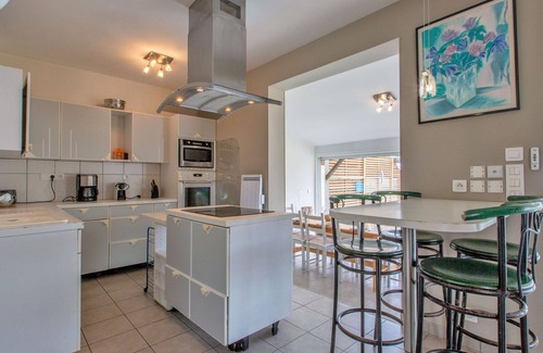 Vieux-Boucau-les-Bains Casa | Estupenda casa de vacaciones para 8 personas con WIFI, piscina privada, TV y patio