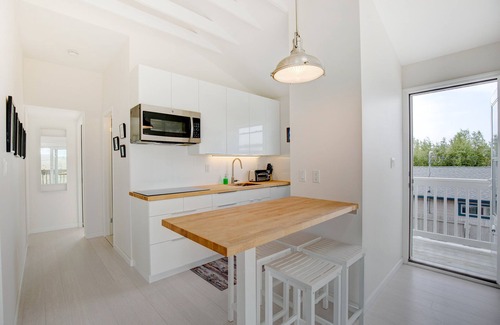 Westhampton Beach Casa | Impresionantes pasos de casa de playa a la playa del océano