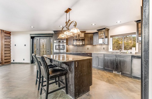 Cedar City Casa | Stunning dog-friendly home on 40 acres with fireplace - near Zion National Park