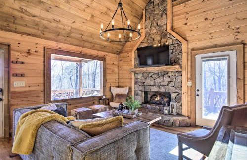 Morganton Casa | Stunning Escape with Loft, Hot Tub and Mtn Views!