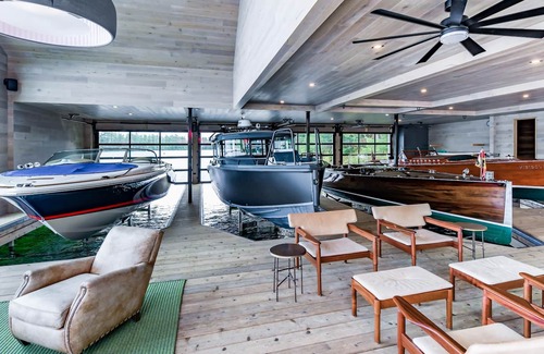 Muskoka Lakes Villa | ¡Impresionante finca con alojamiento en casa de la piscina