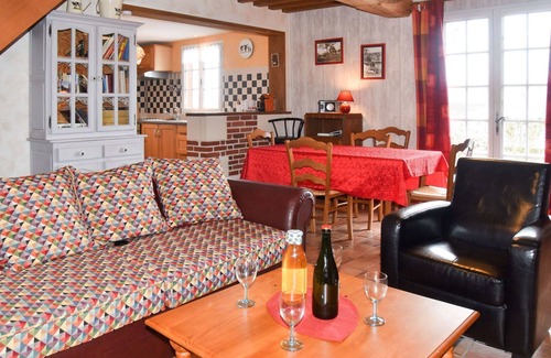 Courtonne-la-Meurdrac Casa | Estupenda casa de vacaciones privada para 5 personas con WIFI, TV y mascotas permitida