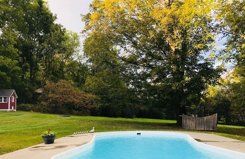 Pittsford Casa | Hermosa colonial con 3 chimenea, cocina gourmet, piscina y nueva bañera de hidromasaje