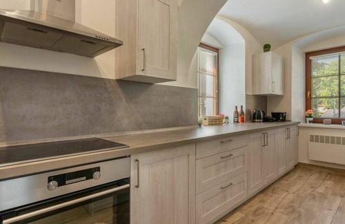 Olesnice v Orlickych horach Villa | Casa de vacaciones privada con jacuzzi, piscina privada, WIFI, TV, patio, mascotas permitida