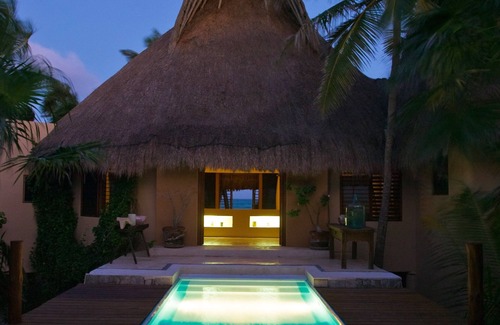 Chacchoben Villa | Casa Nalum - Villa de lujo con pensión completa frente al mar