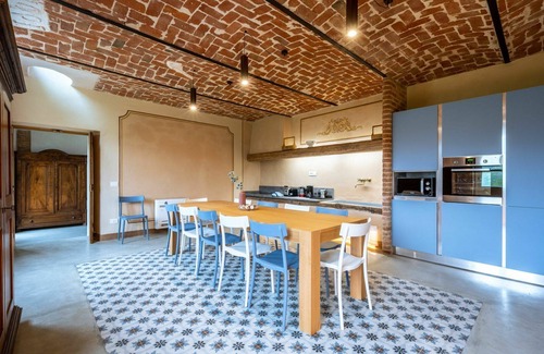 San Desiderio Villa | Preciosa casa de vacaciones privada para 10 personas con A/C, piscina privada, WIFI, TV y patio