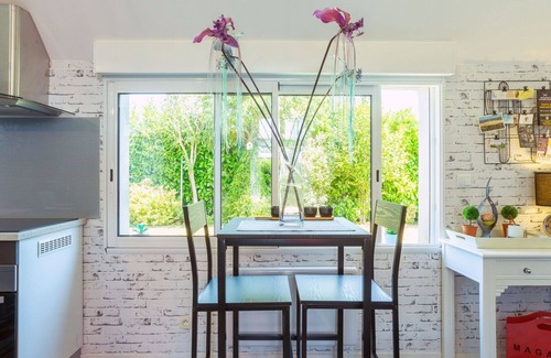 Champeaux Casa | Estupenda casa de vacaciones privada para 4 personas con TV y terraza