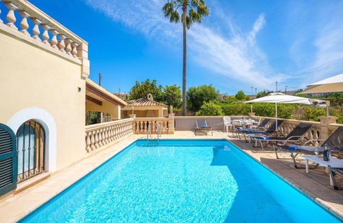 Muro Casa | Preciosa casa de vacaciones privada para 6 personas con A/C, piscina privada, WIFI, TV y terraza