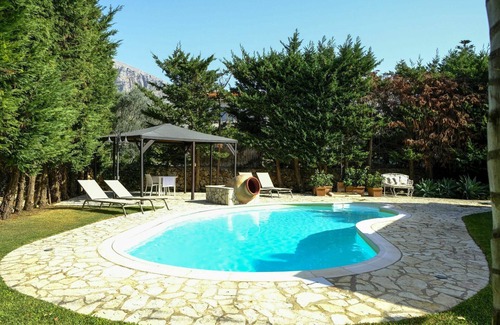 Cinisi Villa | Maravillosa casa de vacaciones privada para 7 personas con piscina privada, A/C, WIFI, TV y patio