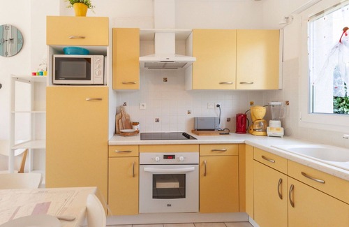 Hauteville-sur-Mer Casa | Maravillosa casa de vacaciones para 6 personas con WIFI, TV y terraza