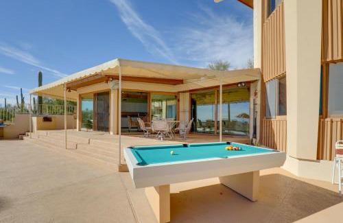 Tucson Casa | Stunning Views and Pool! Hilltop Home in Tucson