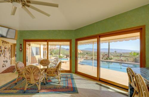 Tucson Casa | Stunning Views and Pool! Hilltop Home in Tucson