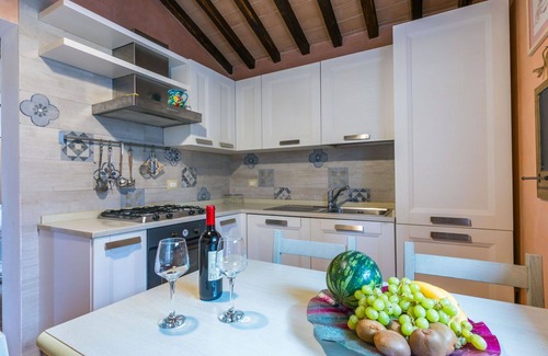 Monteroni d'Arbia Casa | Casa de vacaciones con A/C, piscina, WIFI, TV, patio, mascotas permitida, vista panorámica