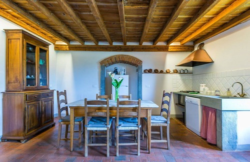 Pelago Villa | Preciosa casa de vacaciones para 4 personas con WIFI, TV, patio y vista panorámica