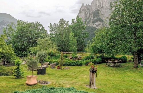 Innertkirchen Villa | Estupenda casa de vacaciones para 2 personas con WIFI, TV, patio y vista panorámica