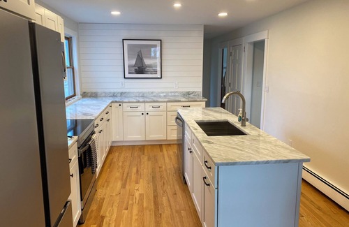 York Harbor Casa | Stunning York Beach Home Steps from York Harbor, shopping & More!