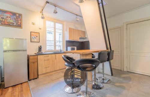 Secteur 2 Apartamento | Style indus & Billard - Coeur de Grenoble