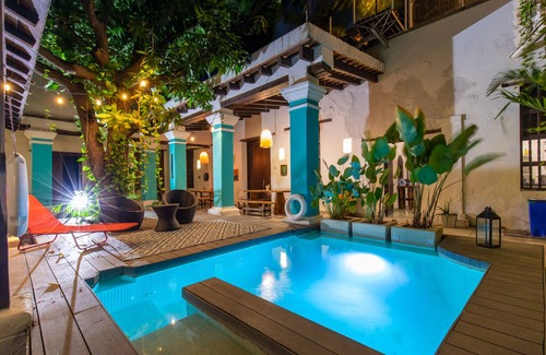 Norte Casa | Stylish Colonial House at Historic Center of Santa Marta w/Pool & Terrace-Pet-f!